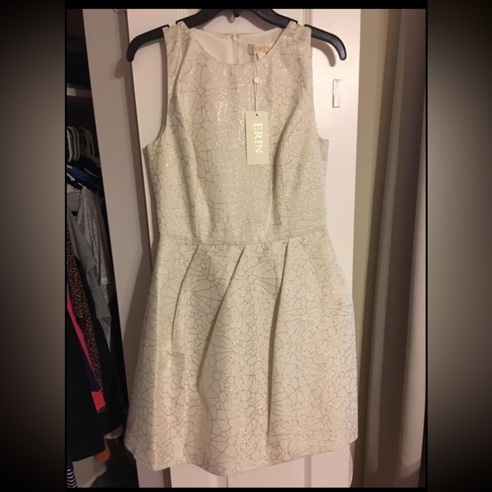 Gold & White ERIN by Erin Fetherston dress